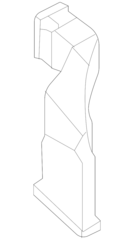 278316RF0A - Body: Lower Duct for Nissan Image image