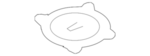 G48481LAMA - Body: Inspection Cover for Nissan Image image