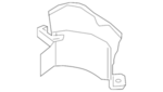 483824RA0A - Steering: Heat Shield for Nissan Image image