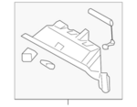 68108JF10A - Body: Glove Box Frame for Nissan Image image
