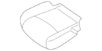 873205AA7A - Body: Cushion Cover for Nissan Image image
