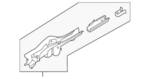 G55105SPAA - Body: Side Rail Assembly for Nissan Image image
