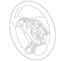 484301EA0A - Steering: Steering Wheel for Nissan Image image