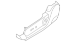 87455JB07B - Body: Recline Cover for Nissan Image image