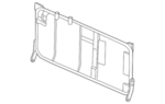 88652EZ50A - Body: Seat Back Frame for Nissan Image image