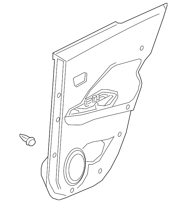 829005RW5A - : Door Trim Panel for Nissan Image