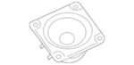 281549N20A - Body: Inst Panel Speaker for Nissan Image image
