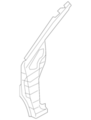 G62603NFMA - Body: Hinge Pillar Reinforced for Nissan Image image