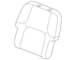 87600ZS43A - Body: Seat Back Assembly for Nissan Image image