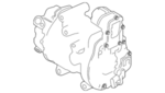 926004BC0B - HVAC: Compressor Assembly for Nissan Image image