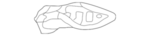 687414RA0A - Body: Defroster Grille for Nissan Image image
