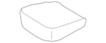 87311EZ01A - Body: Seat Cushion Pad for Nissan Image image