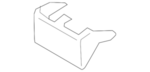 883271LZ0B - Body: Hinge Cover for Nissan Image image