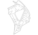 G66309MEMA - Body: Inner Pillar for Nissan Image image
