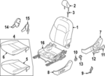 876176CA0A - Body: Recline Lever for Nissan Image image
