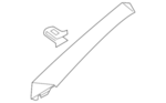 769111ET0A - Body: Windshield Pillar Trim for Nissan Image image