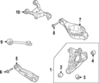 551A06SA0A - Suspension: Suspension Control Arm for Nissan Image image