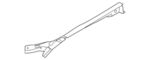 638291ZS0A - Body: Fender Ledge Cover for Nissan Image image