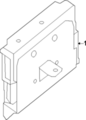 284A17FH1B - Electrical: Control Module for Nissan Image image