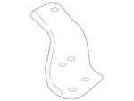 165886KA0B - Engine: Air Cleaner Assembly Bracket for Nissan Image image