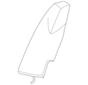 886105EG1E - Body: Seat Back Bolster Assembly for Nissan Image image