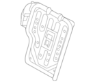 886013VL0A - Body: Seat Back Frame for Nissan Image image