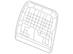 876405AB0B - Body: Seat Back Panel for Nissan Image image