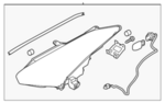 260106AV2A - Electrical: Headlamp Assembly for Nissan Image image