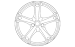 D03001A34A - Suspension: Wheel, Alloy for Nissan Image image