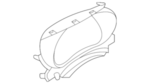 682405EF0A - Body: Cluster Panel for Nissan Image image