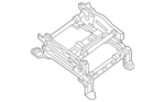 874201PA0A - Body: Seat Track for Nissan Image image