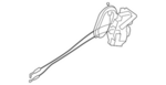 825015EF0A - Body: Lock for Nissan Image image