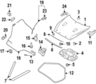 65771JF00A - : Support Rod for Nissan Image