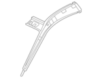 763046GC0A - Body: Inner Windshield Pillar for Nissan Image image