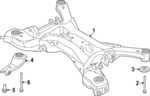 554525MP0A - Suspension: Mount Bracket for Nissan Image image