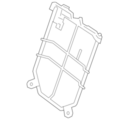 886013SA0A - Body: Seat Back Frame for Nissan Image image