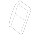 886613TA0A - Body: Seat Back Pad for Nissan Image image