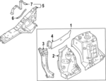 F41325MPMA - Body: Front Panel for Nissan Image image