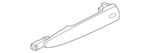 826409DJ0A - Body: Handle, Outside for Nissan Image image