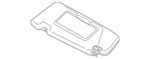 964001AA1B - Body: Sun-visor for Nissan Image image