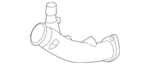 1446038B0A - Engine: Inlet Pipe for Nissan Image image