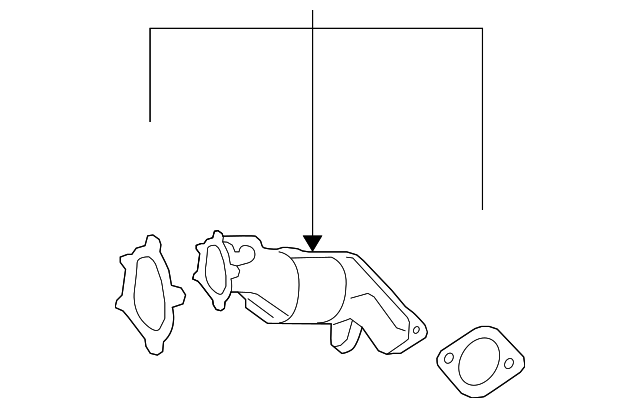 B08B3JF20A - : Catalytic Converter for Nissan Image