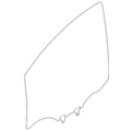 803015EF0A - : Door Glass for Nissan Image