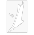 769153SG0B - Body: Lower Center Pillar Trim for Nissan Image image