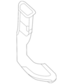 279701PB0A - Body: Side Duct for Nissan Image image