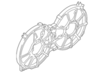 214831AA0A - Cooling System: Fan Shroud for Nissan Image image