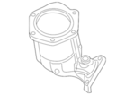 208A29N90A - : Catalytic Converter for Nissan Image