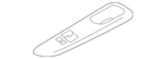 809613BA0B - Body: Switch Bezel for Nissan Image image