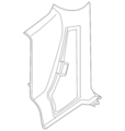 769191PB0A - Body: Interior Quarter Panel Trim Panel for Nissan Image image