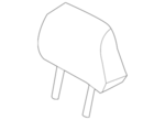 864006GH0A - Body: Headrest for Nissan Image image